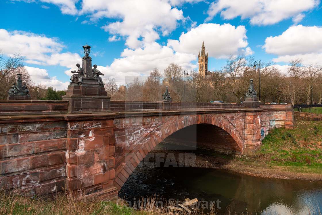 "Kelvin Way Bridge, Glasgow" by Caitlyn Stewart - $15.42 "Kelvin Way Bridge, Glasgow" stock image