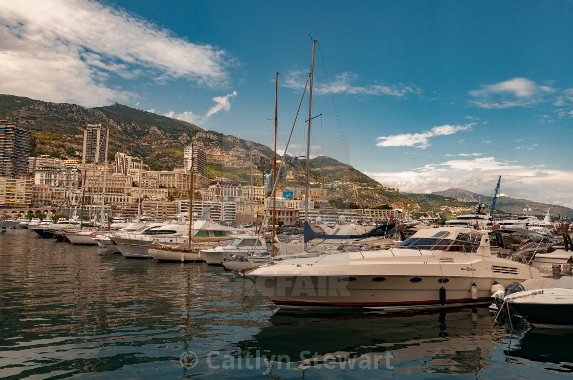 "Hercule Harbour, Monaco" by Caitlyn Stewart - $15.42 "Hercule Harbour, Monaco" stock image