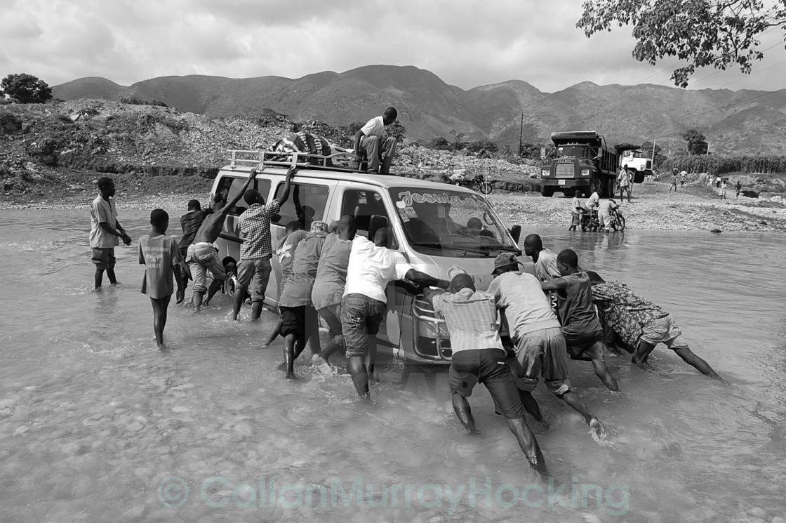 "All for One- Haiti" stock image