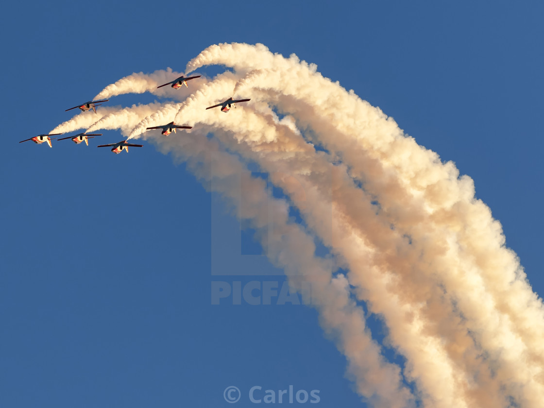 "Patrulla Águila" stock image