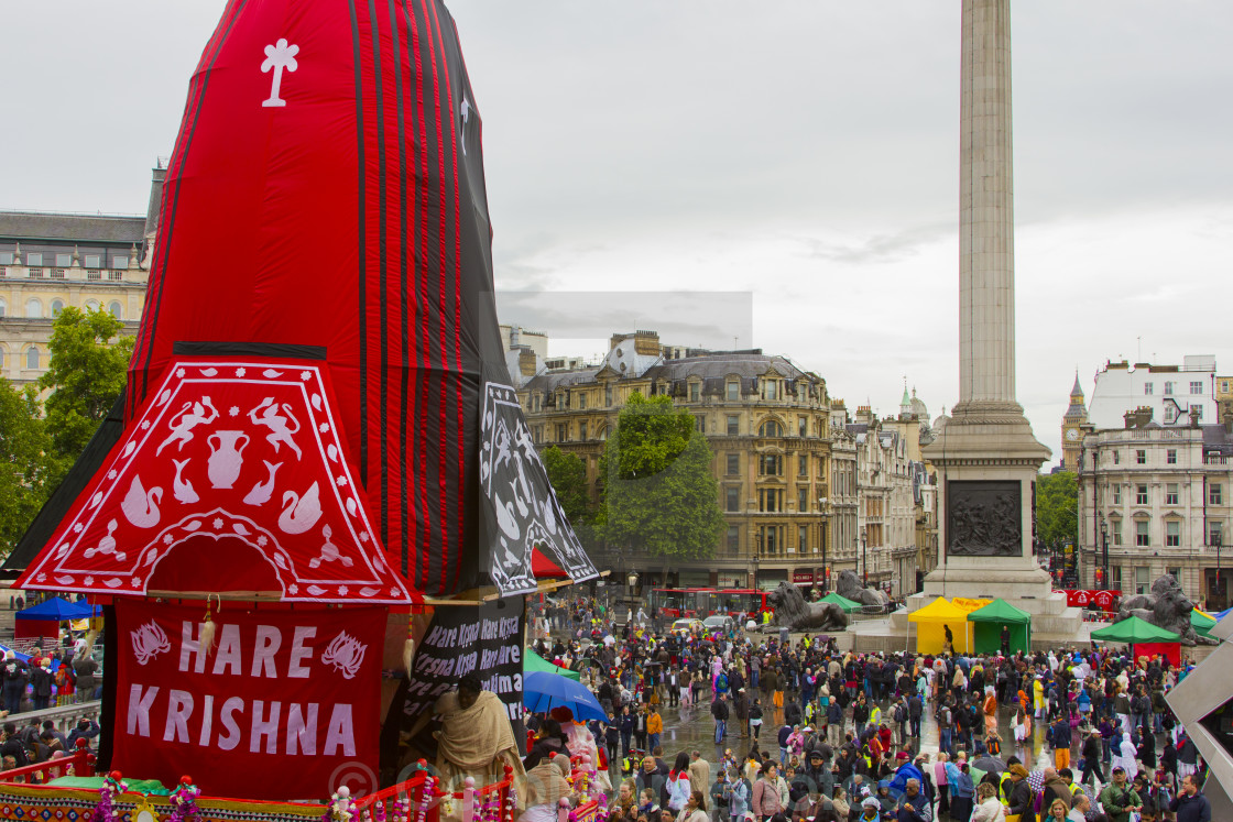 "Hare Krishna festival" stock image