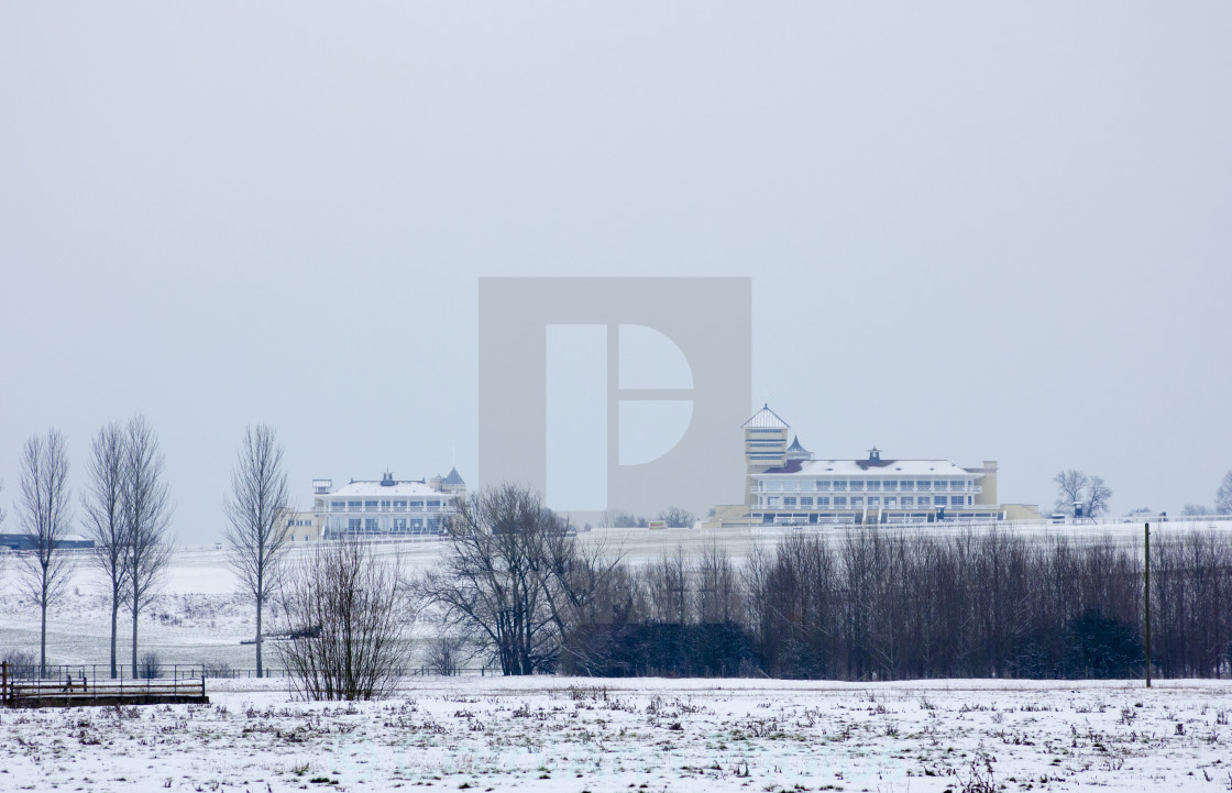 "Across the Water Meadows to the Racecourse" by CarolAnn Photos - $12.44 "Across the Water Meadows to the Racecourse" stock image