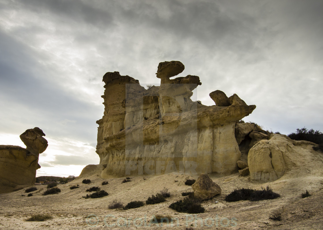 "Bolnuevo erosions" stock image