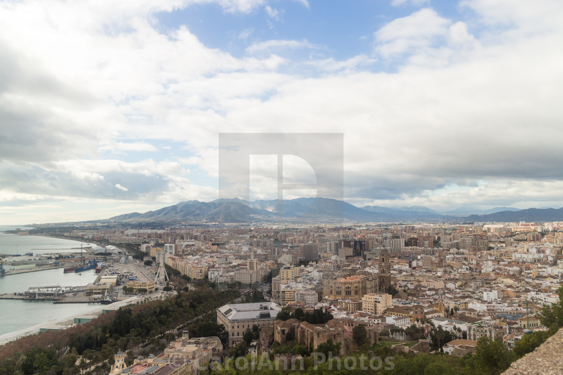 "Malaga" stock image