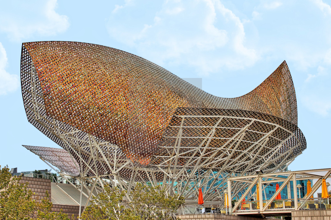 Barcelona - Fish by Gehry - License, download or print for £15.00 | Photos  | Picfair