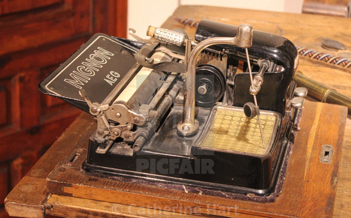 "Ancient typewriter" stock image