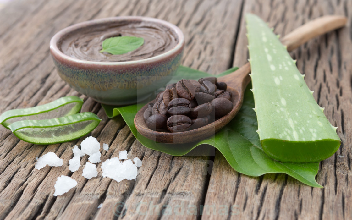 Spa Concept On Wood Background Amazing Benefits Of Aloe Vera For
