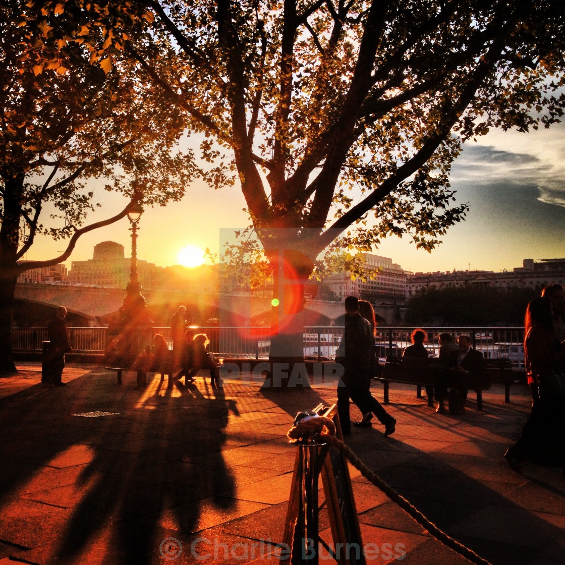 "Southbank" stock image