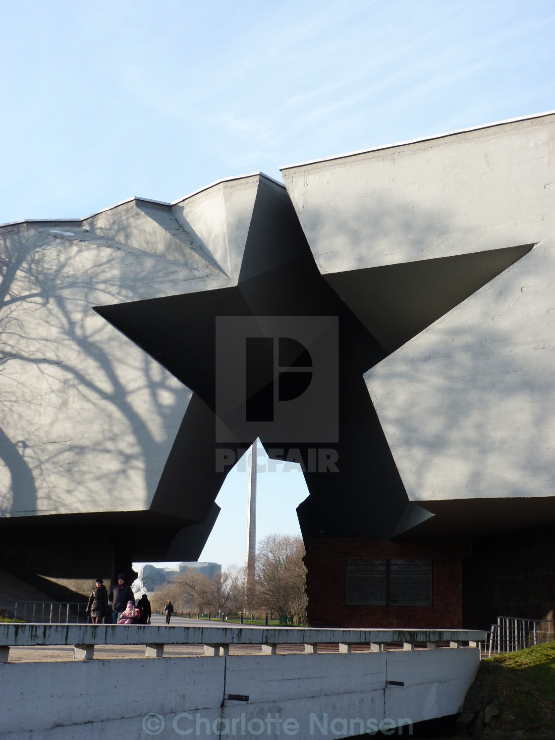 "Brest Fortress War Memorial, Belaurs" stock image