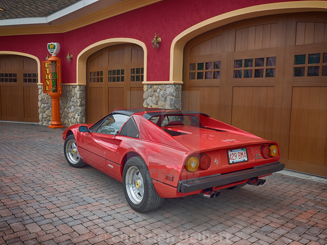 "Ferrari 308 QV rear view" by Christian Delbert - $15.42 "Ferrari 308 QV rear view" stock image