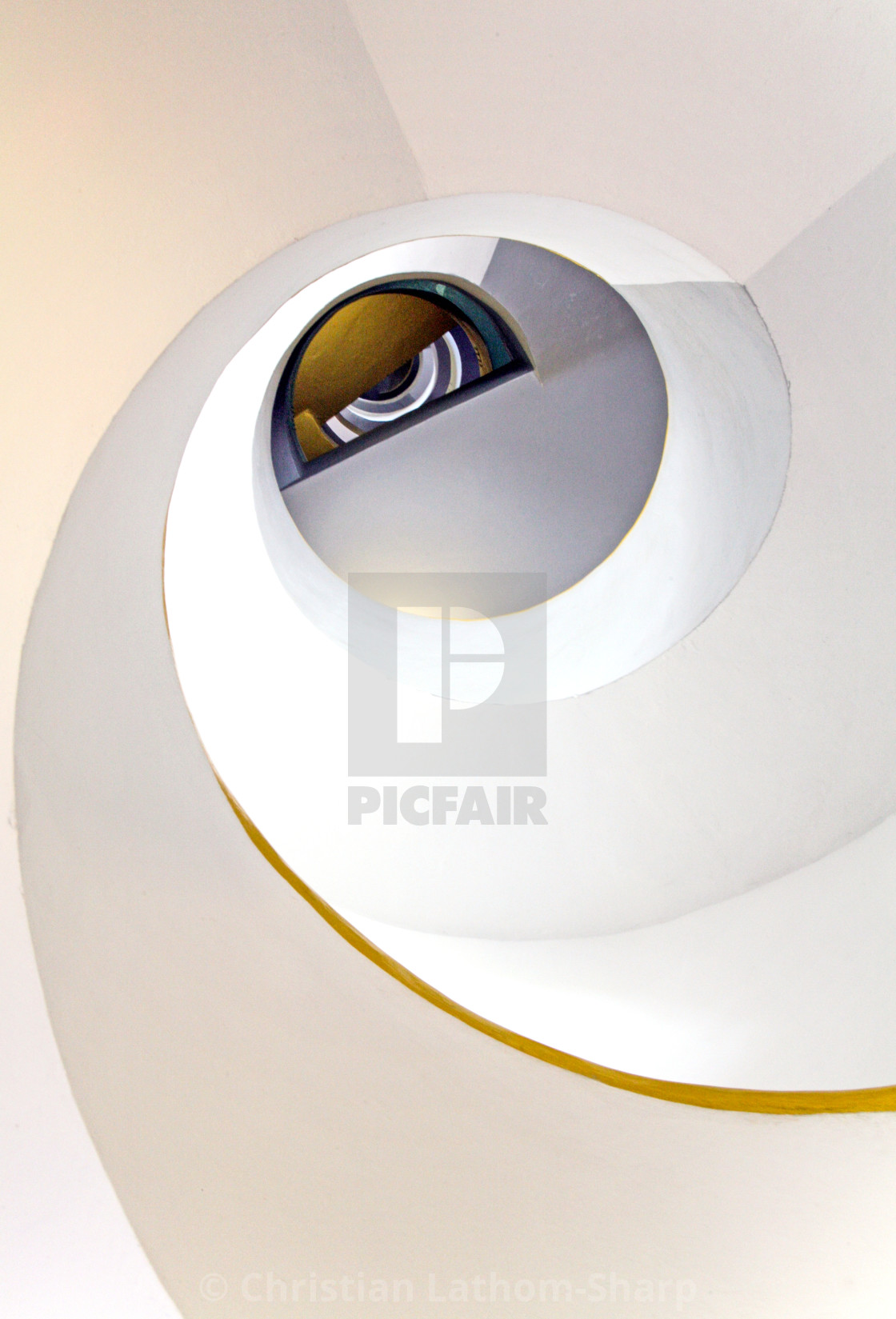 "Spiral Stairs" stock image