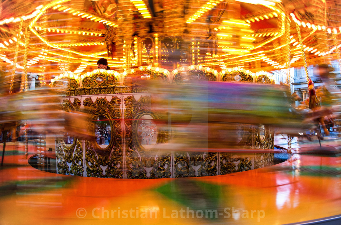 "You Spin Me Right Round" stock image