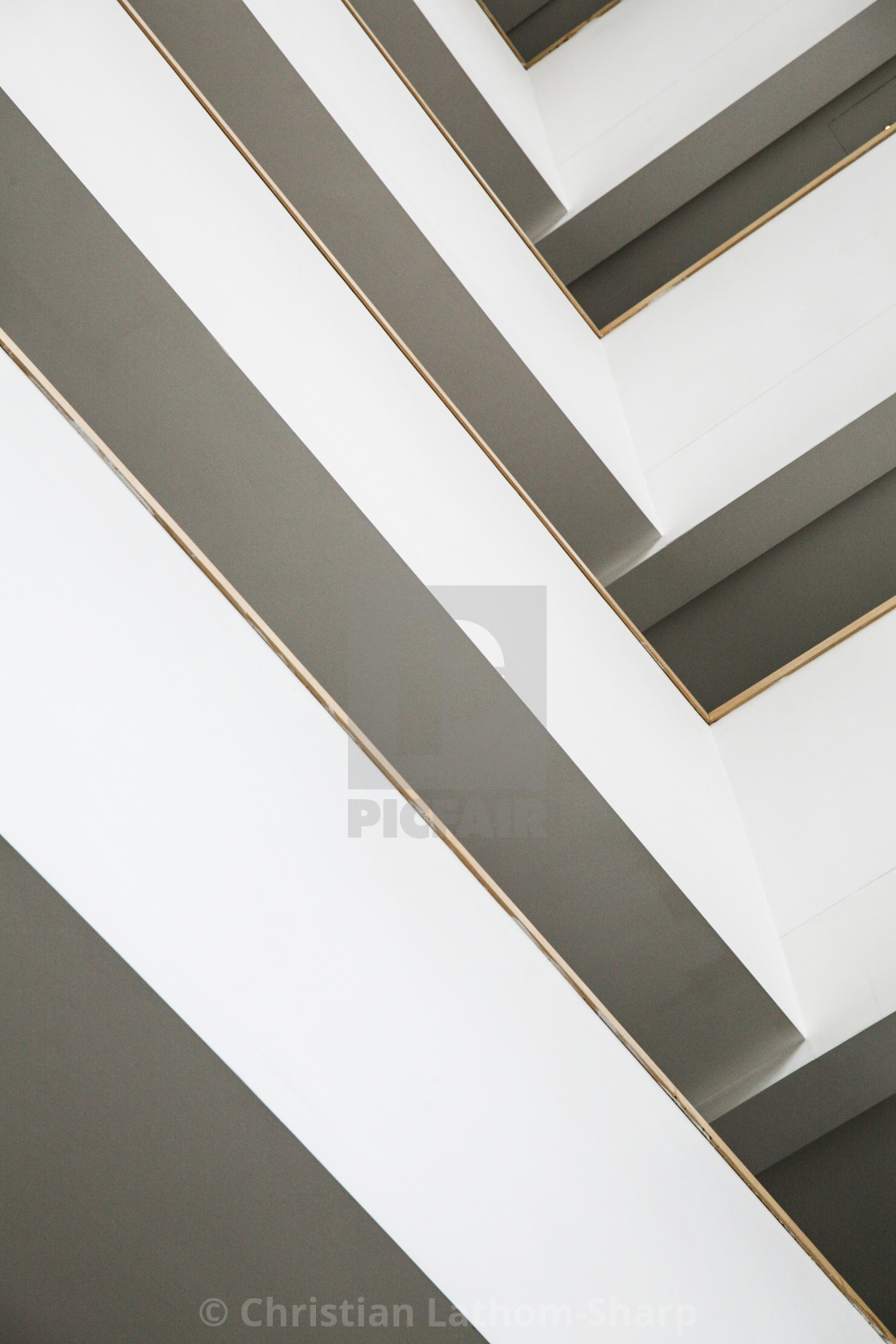 "Diagonal Levels" stock image