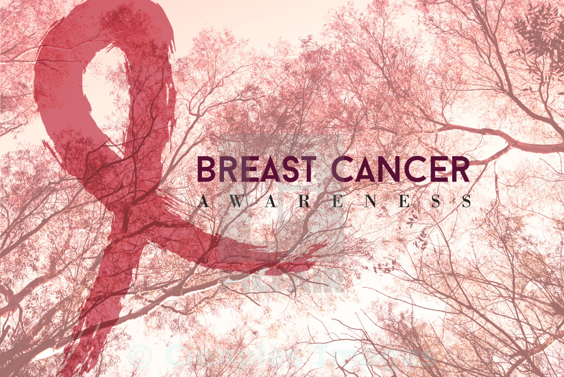 Breast cancer campaign design on nature background License, download or print for £7.44 | Photos | Picfair