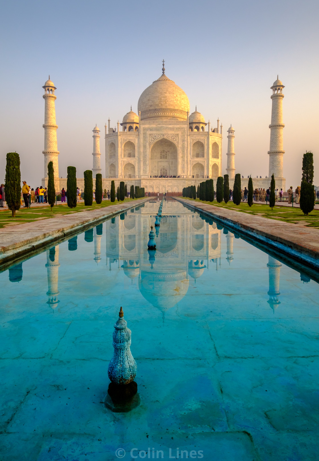 "Taj Mahal 3." stock image