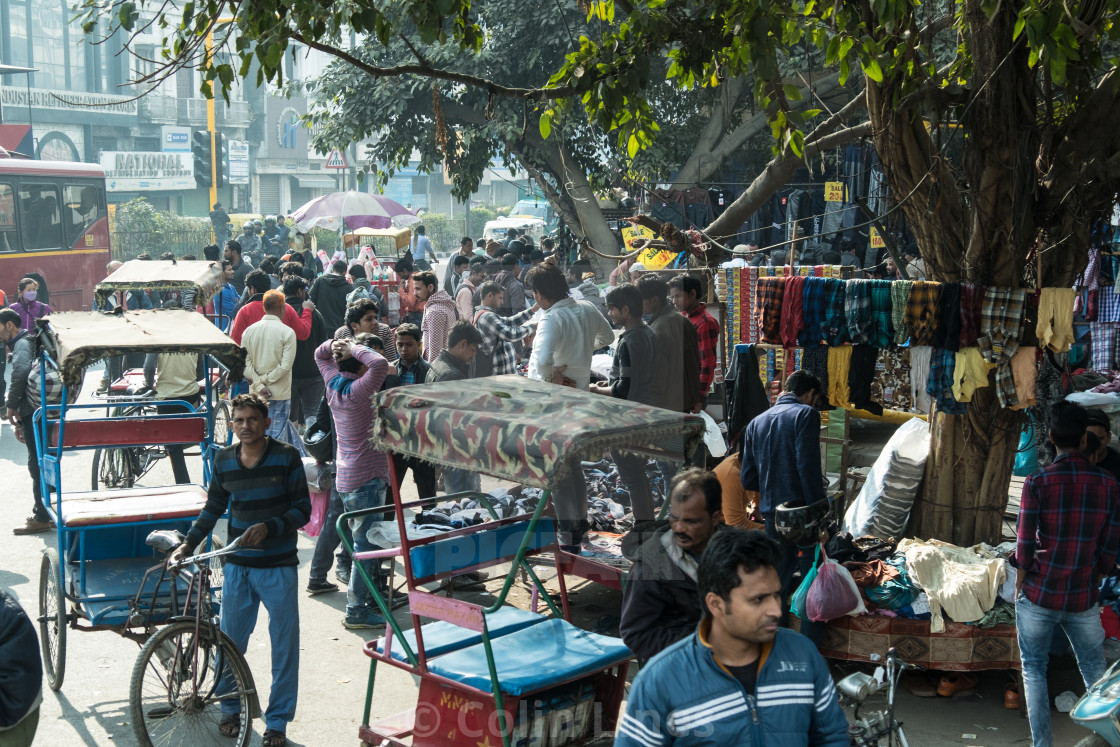 "Street Scene 7." stock image