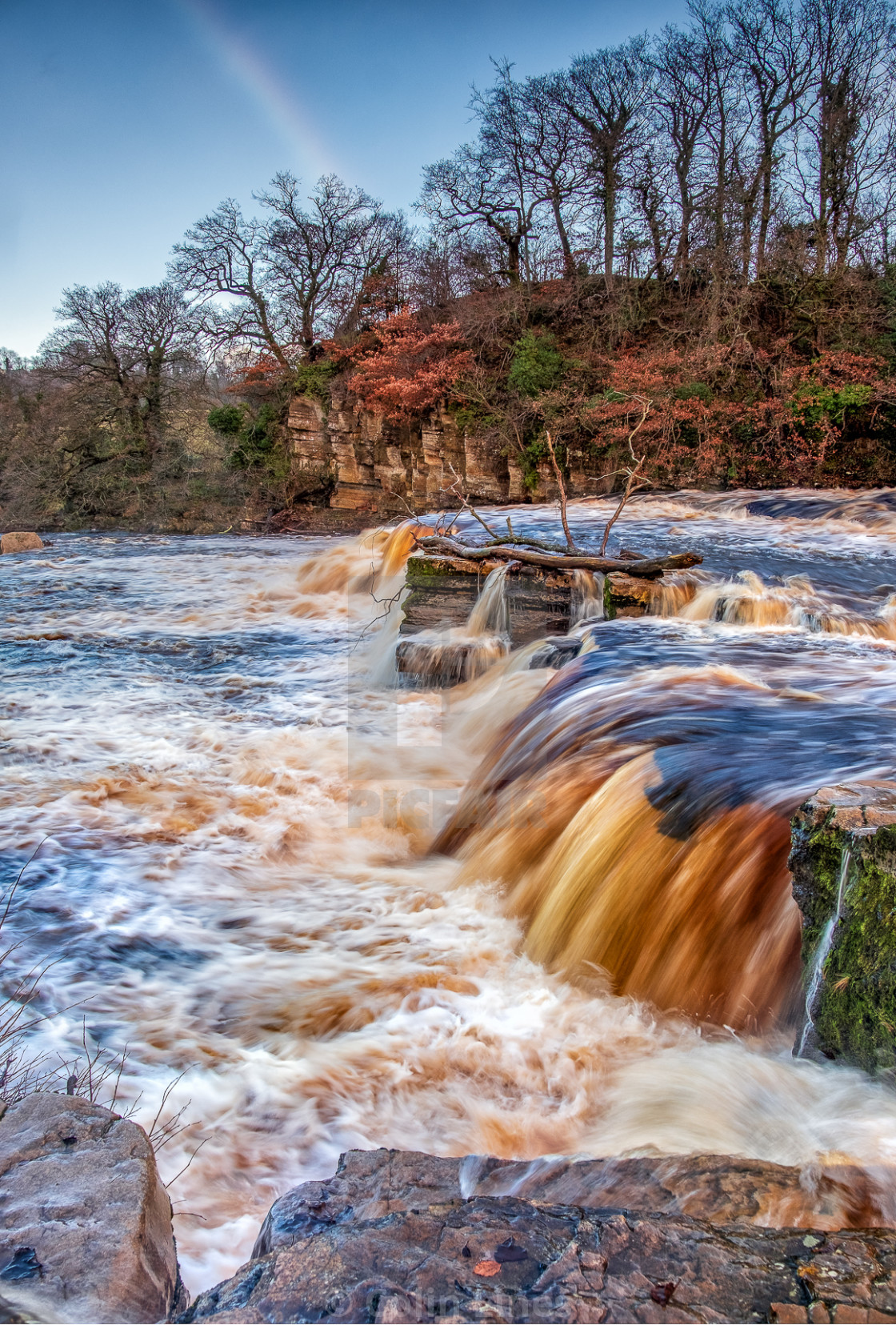 "River Swale" stock image