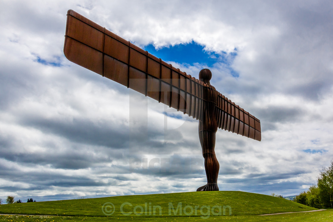 "The Angel of the North" stock image