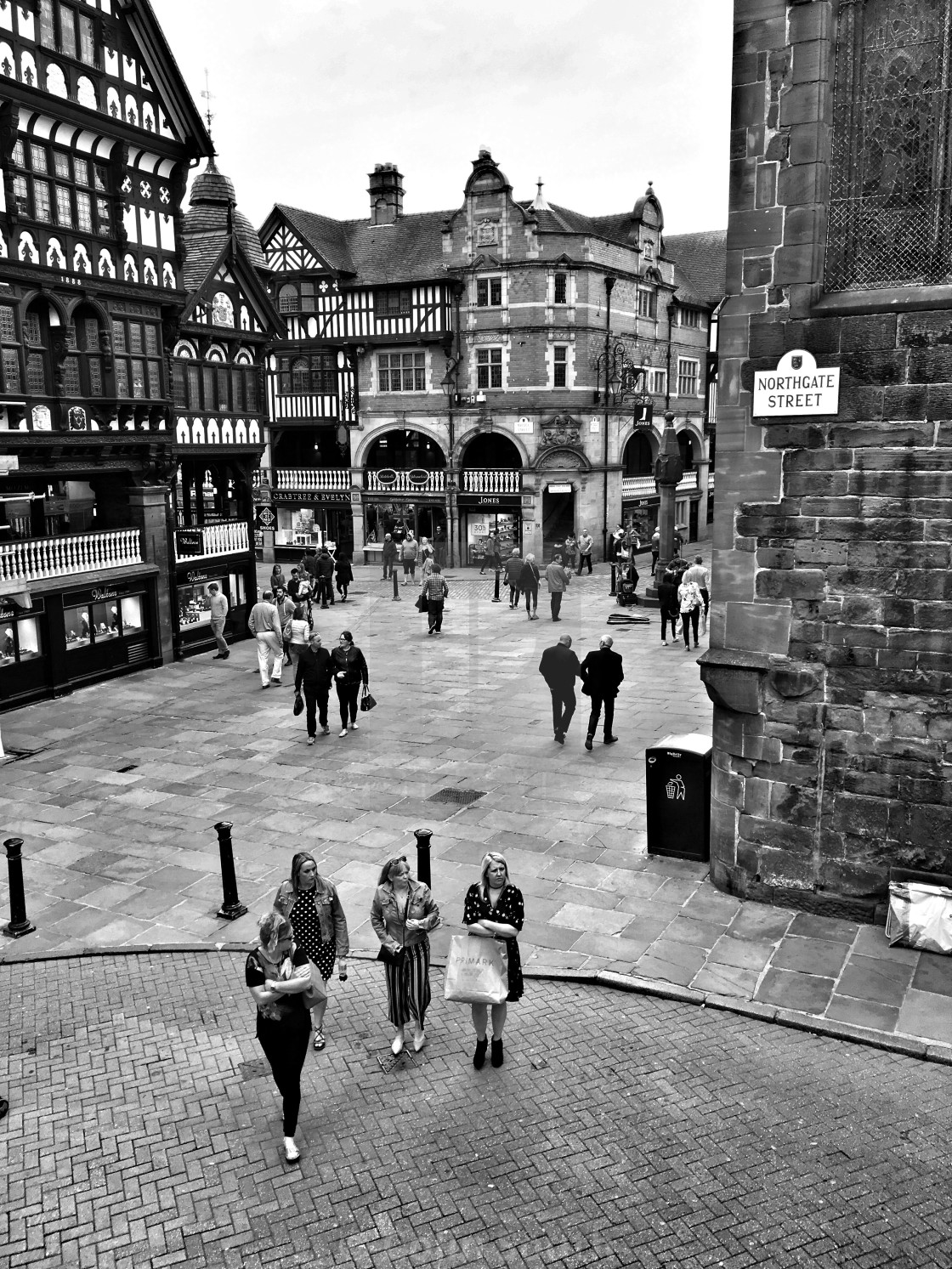 "The Cross, Chester" stock image