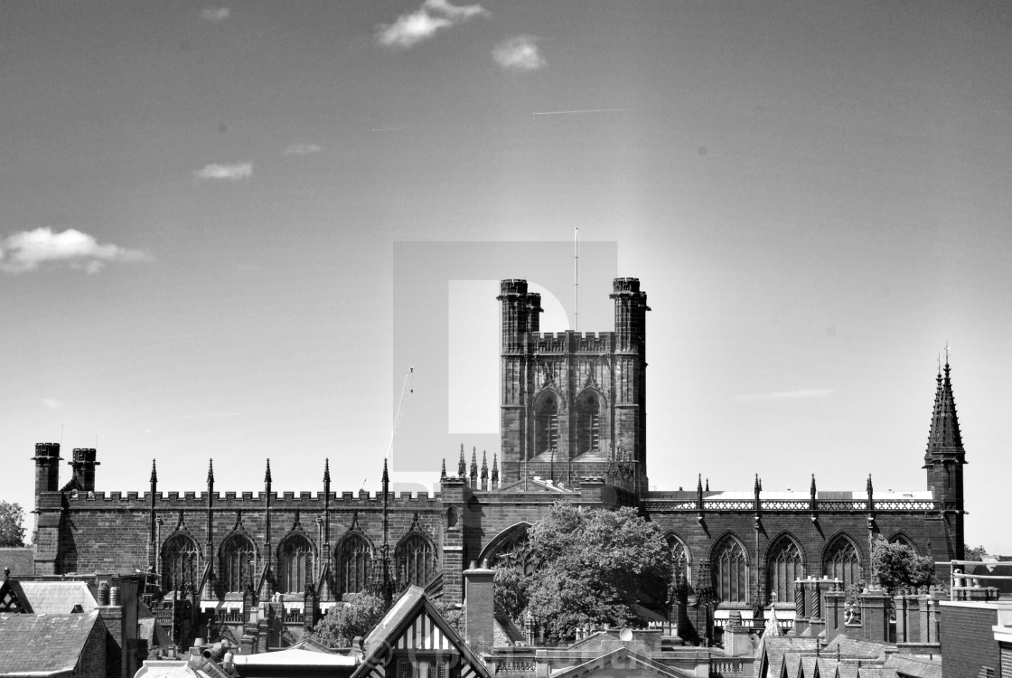 "Chester Cathedral" stock image