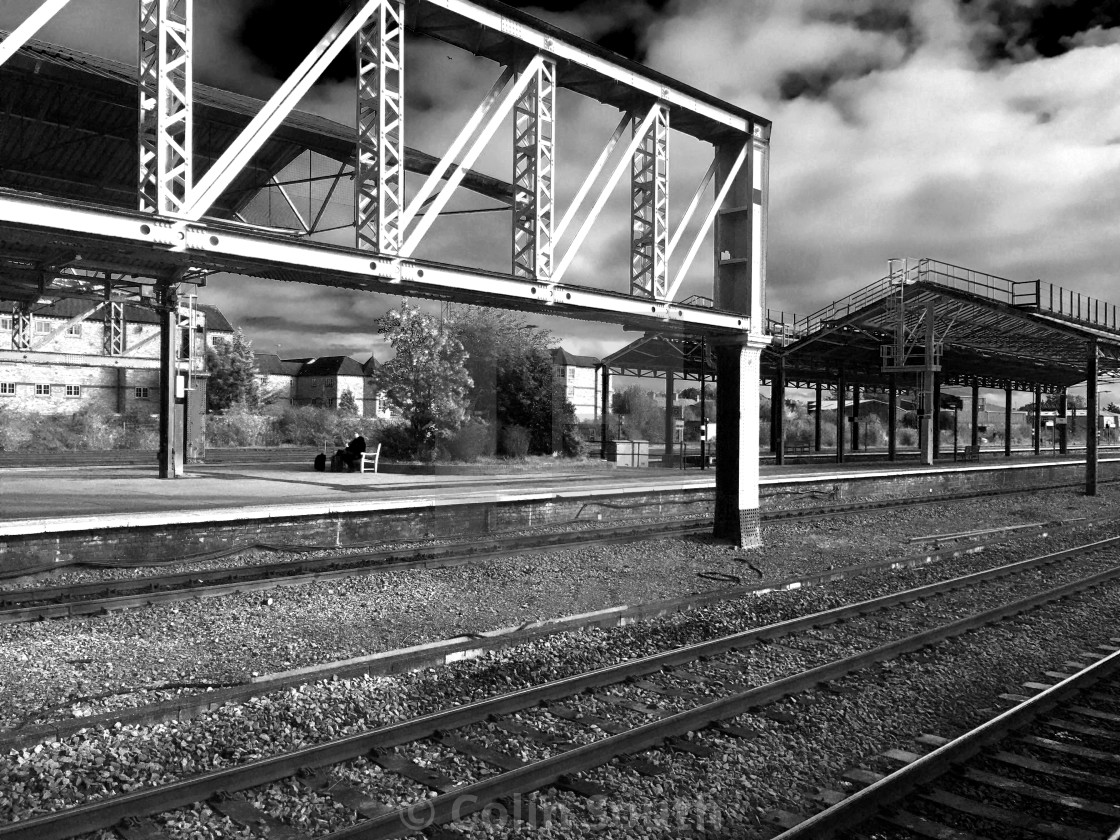 "Chester Railway Station" stock image