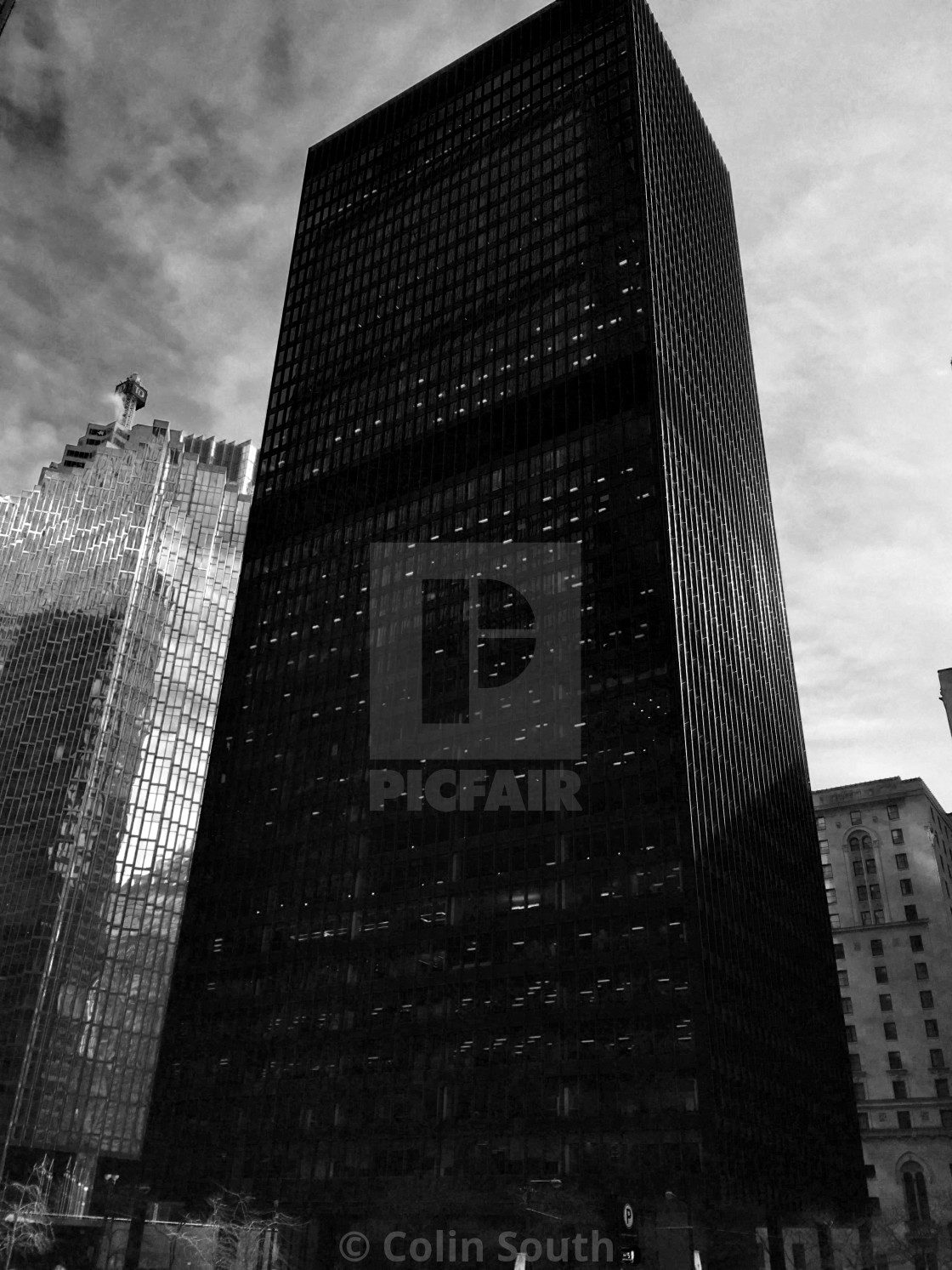 "Toronto financial district" stock image