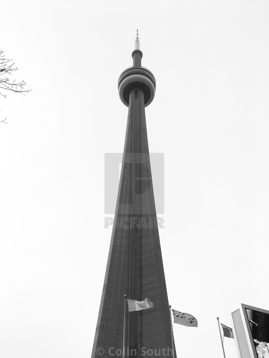 "The CN Tower, Toronto." stock image