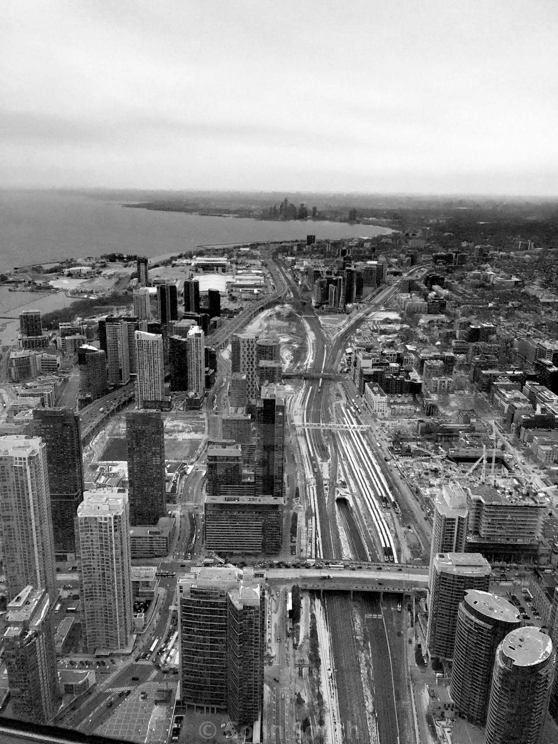 "Toronto lakeshore." stock image