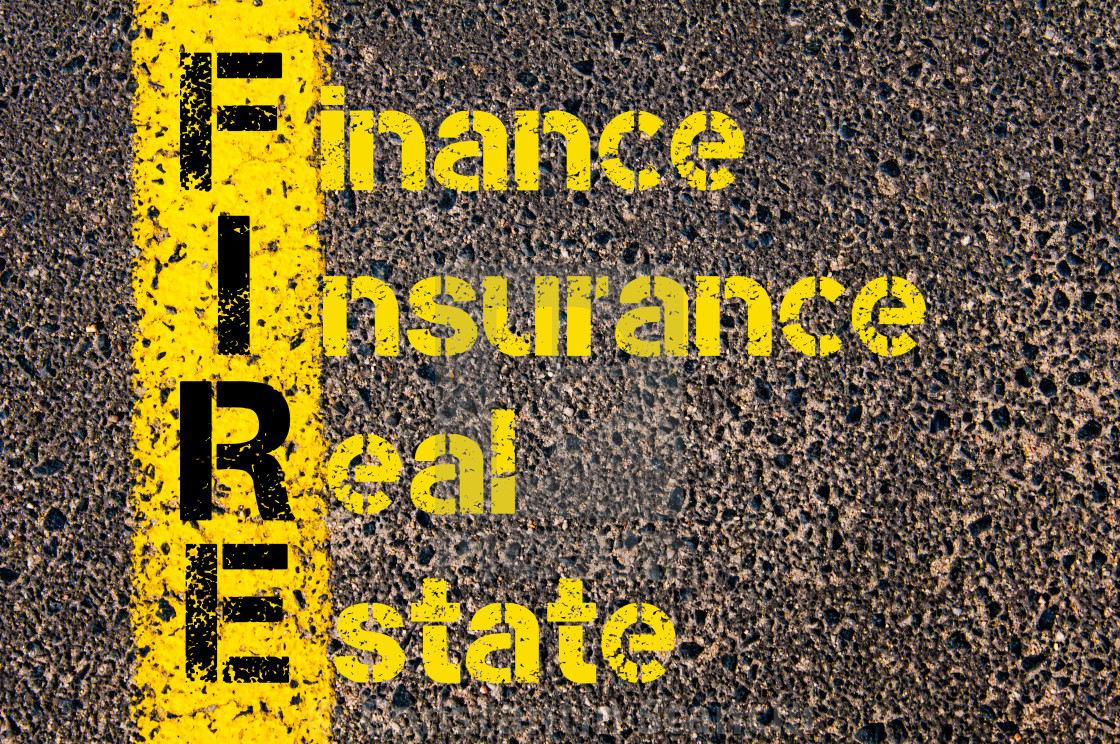 Business Acronym Fire As Finance Insurance And Real Estate License Download Or Print For 6 20 Photos Picfair