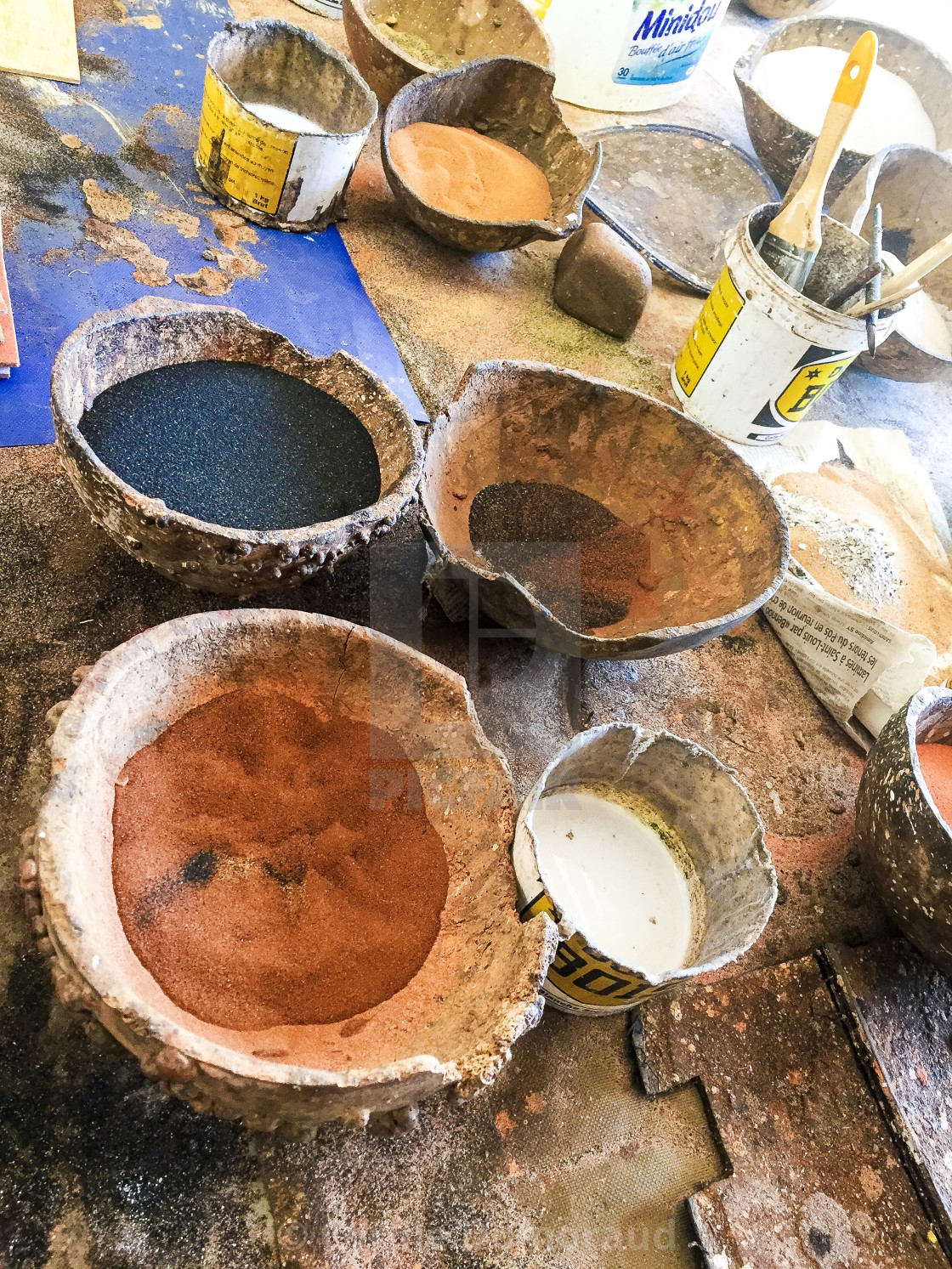Color Sand For African Sand Painting License Download Or Print
