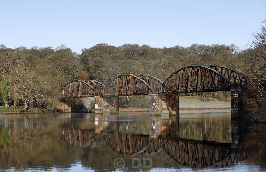 "Disused Railway Bridge" by DD - $7.73 "Disused Railway Bridge" stock image
