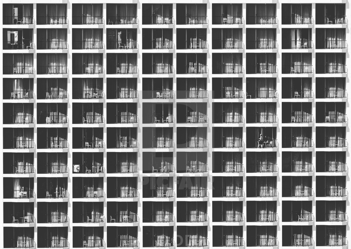 "Windows and Balconies" stock image