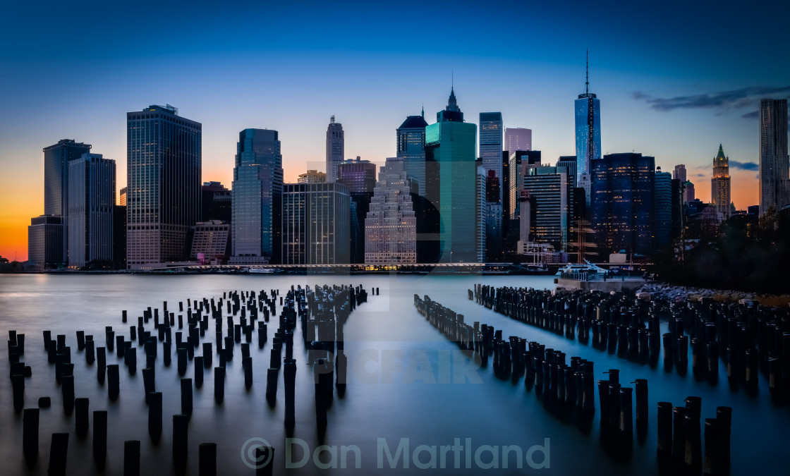 "Lower Manhattan" stock image