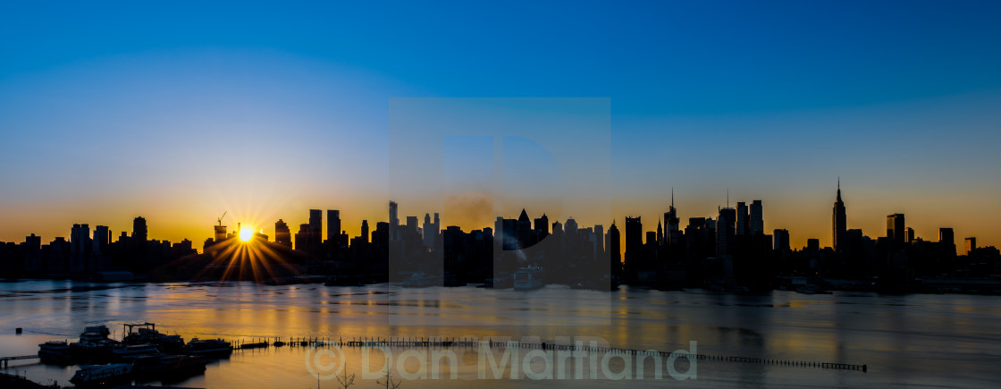 "Morning Manhattan" stock image