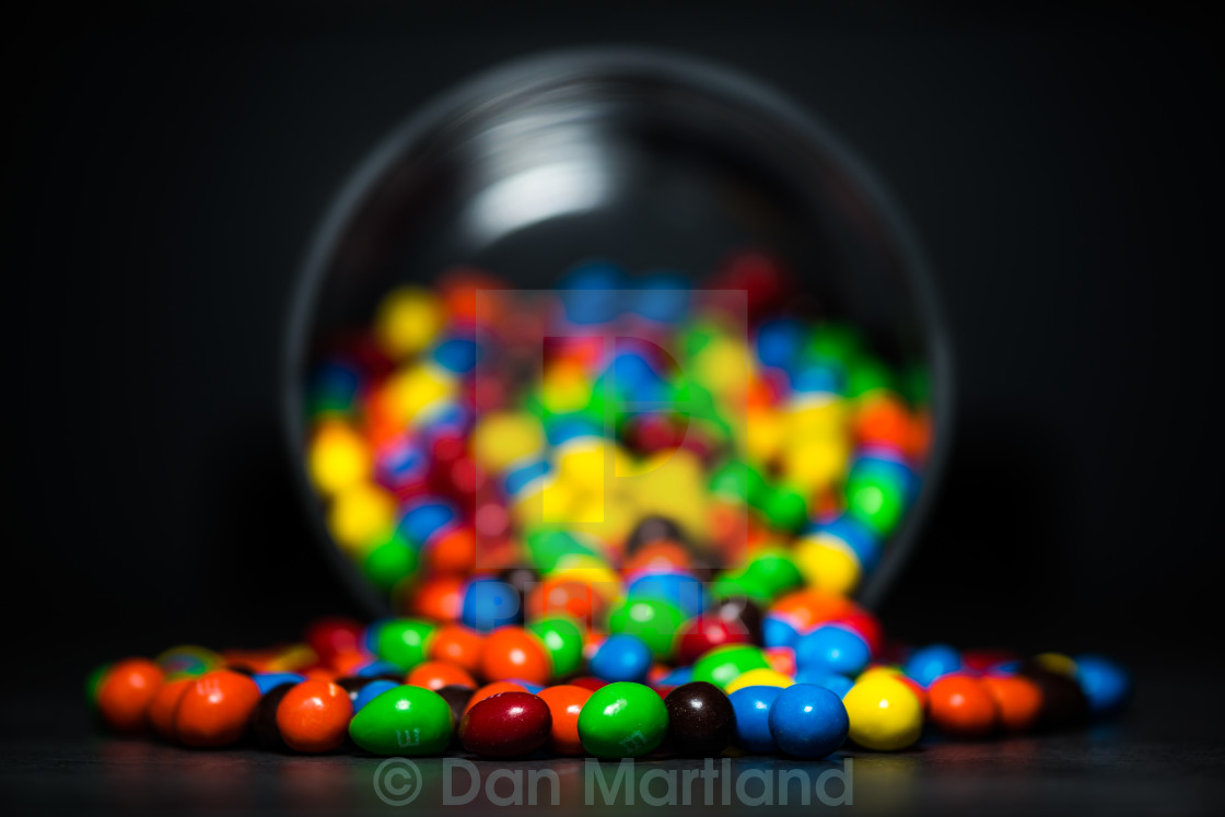 "Mmmm M&M's" stock image