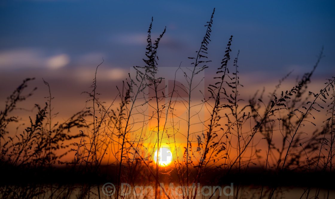 "New York Sunset" stock image