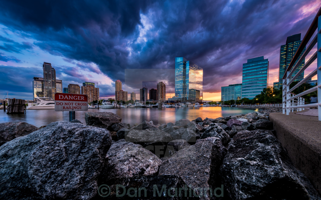 "Intense sky" stock image