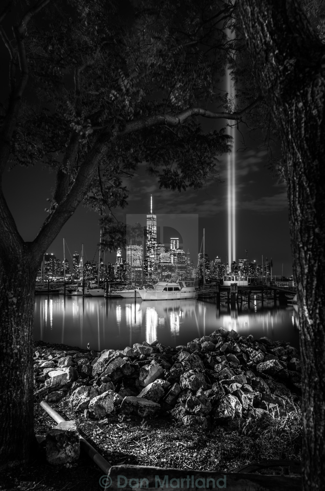 "Tribute in Lights NYC" stock image