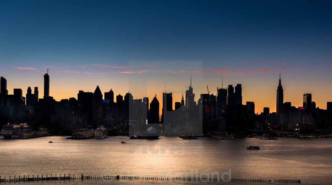 "And a Very God Morning NYC" stock image