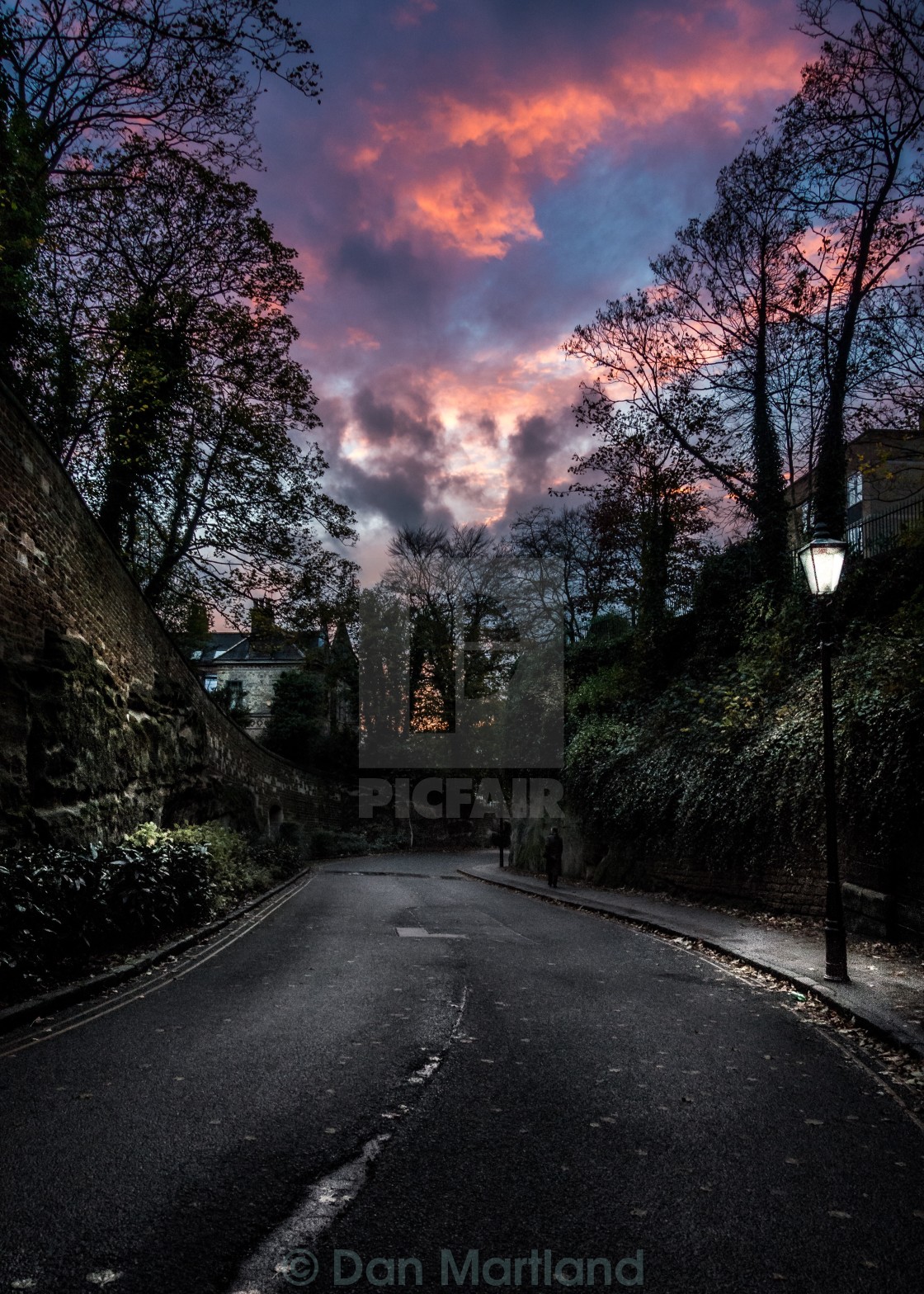 "Lovely Lane" stock image