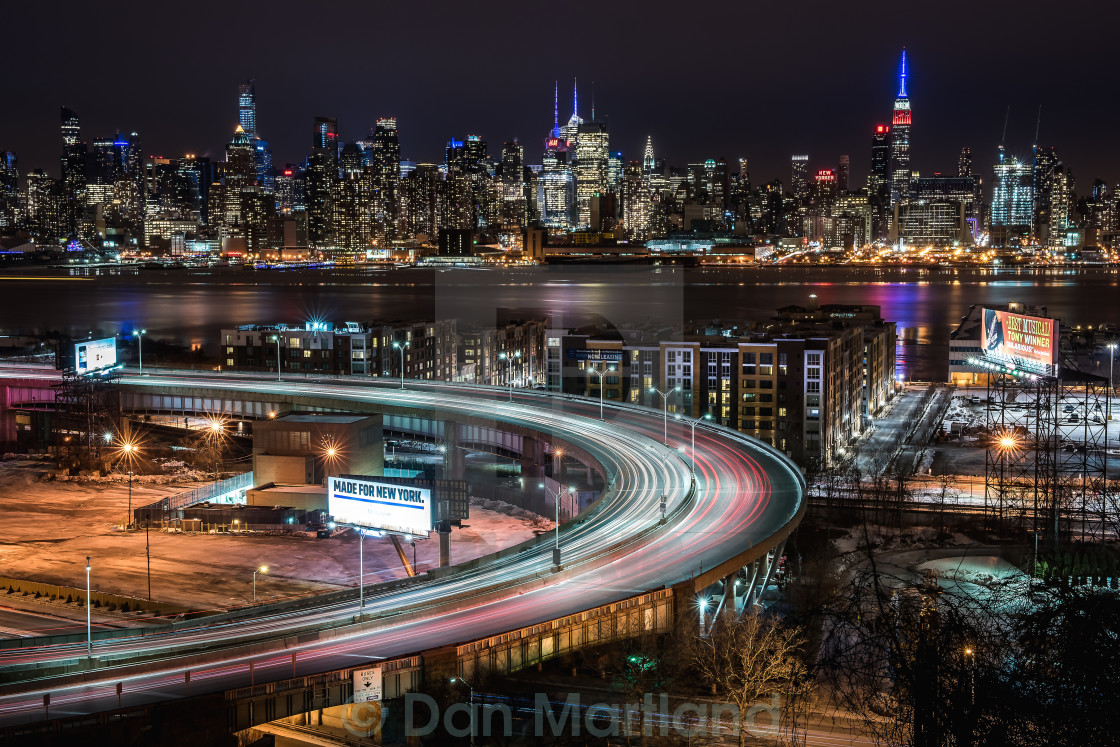 "NYC Rush Hour" stock image