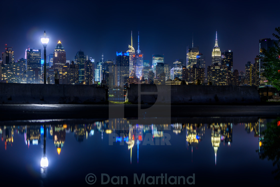 "Reflecting City" stock image