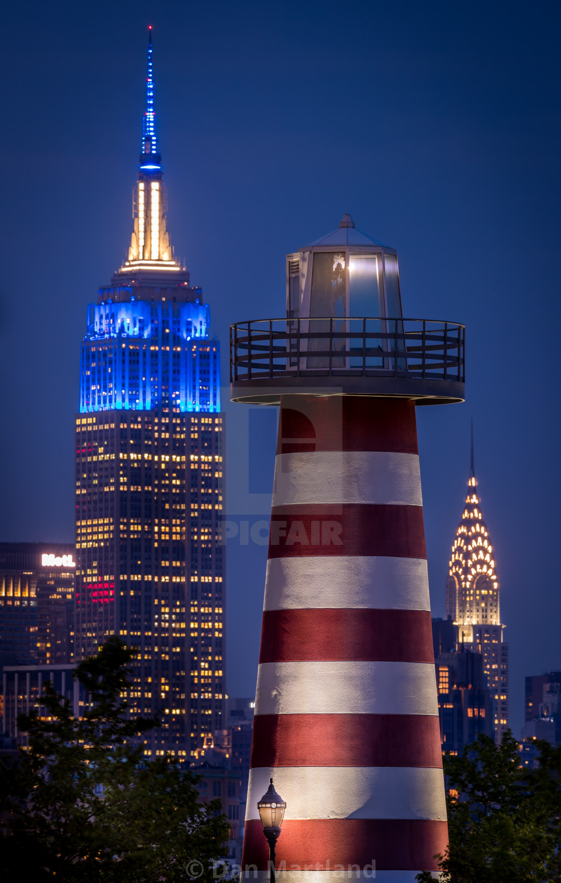 "Lighthouse Family" stock image