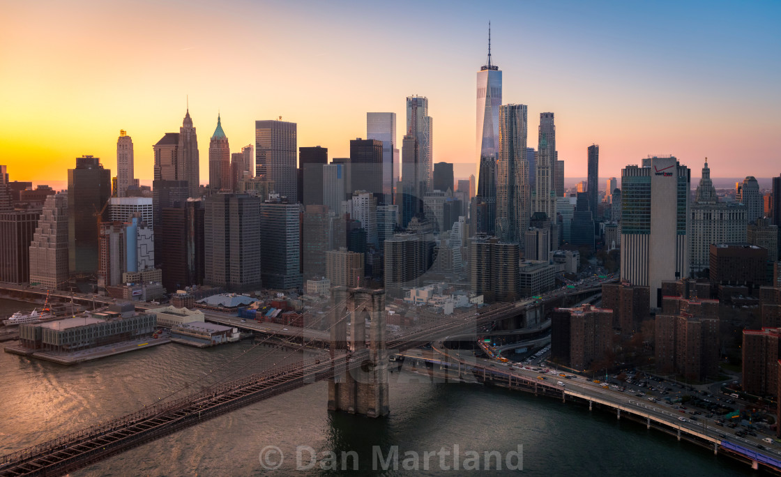 "Financial District NYC" stock image