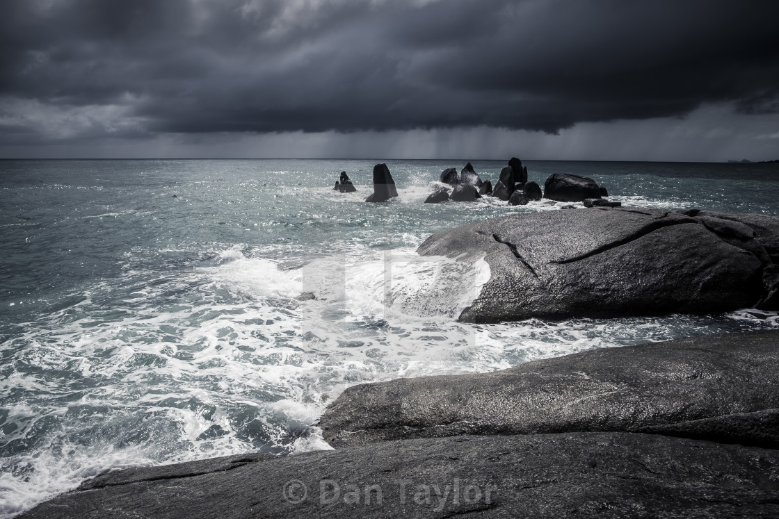 "Stormy Skies" stock image