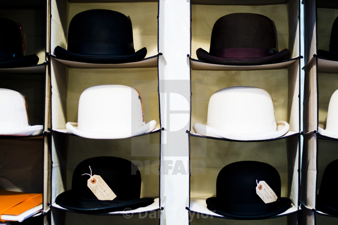 "Bowler Hats" stock image