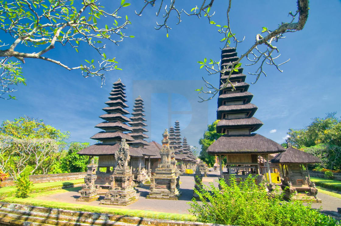 Pura Taman Ayun Temple Bali Island Indonesia License