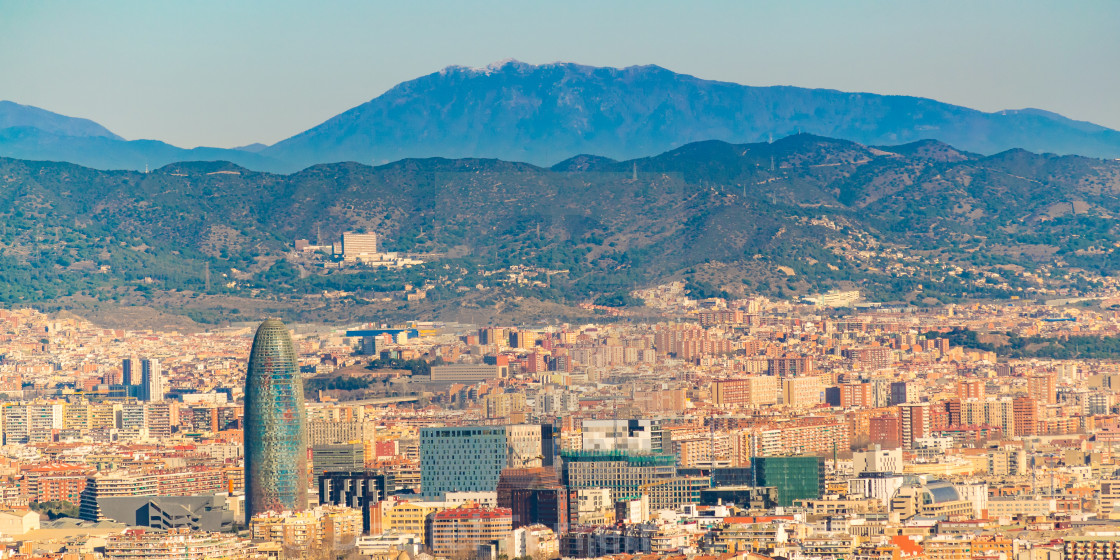Aerial View Barcelona City Spain License Download Or Print For 12 40 Photos Picfair