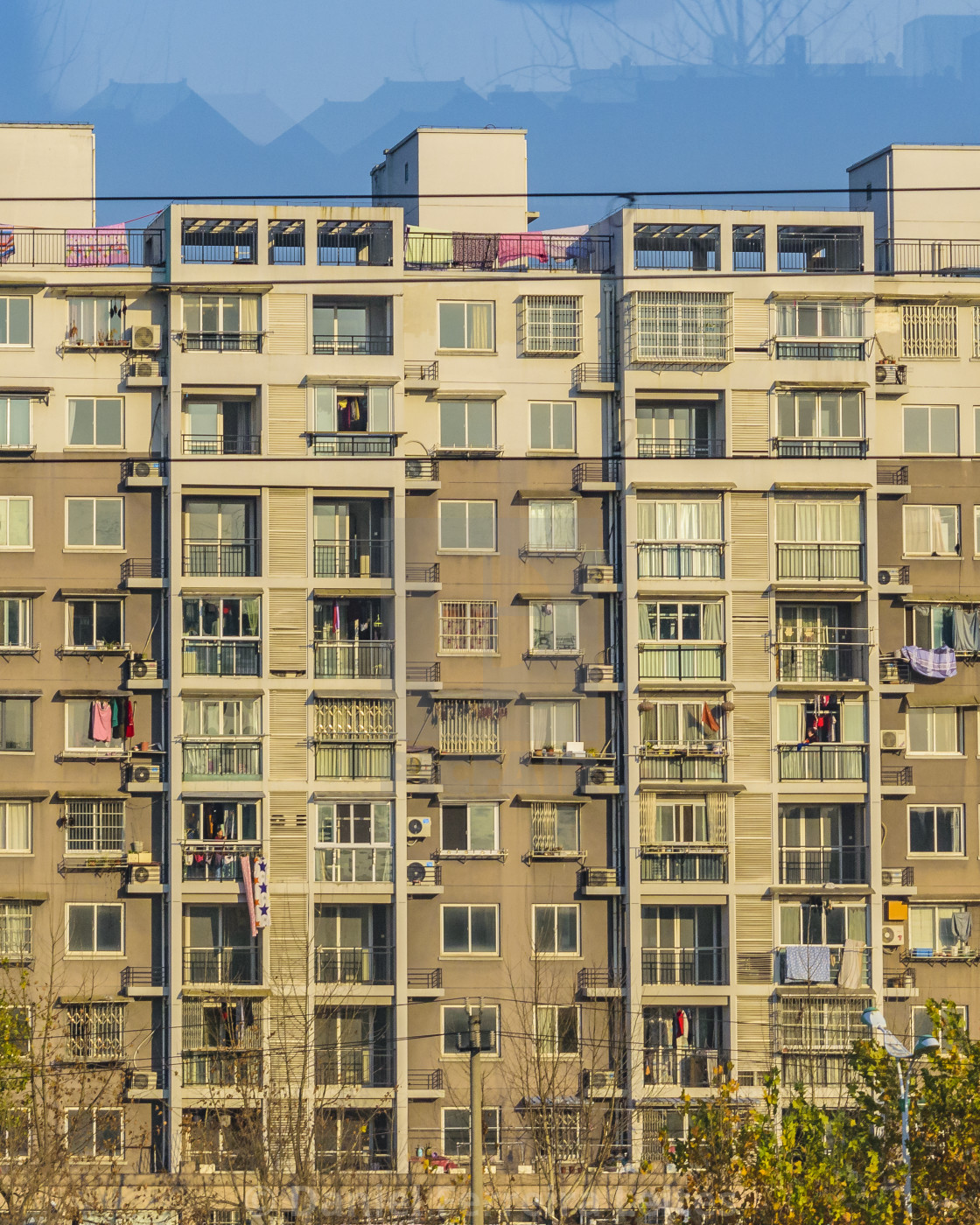 Apartment Buildings Train Point Of View Shanghai China License Download Or Print For 12 40 Photos Picfair