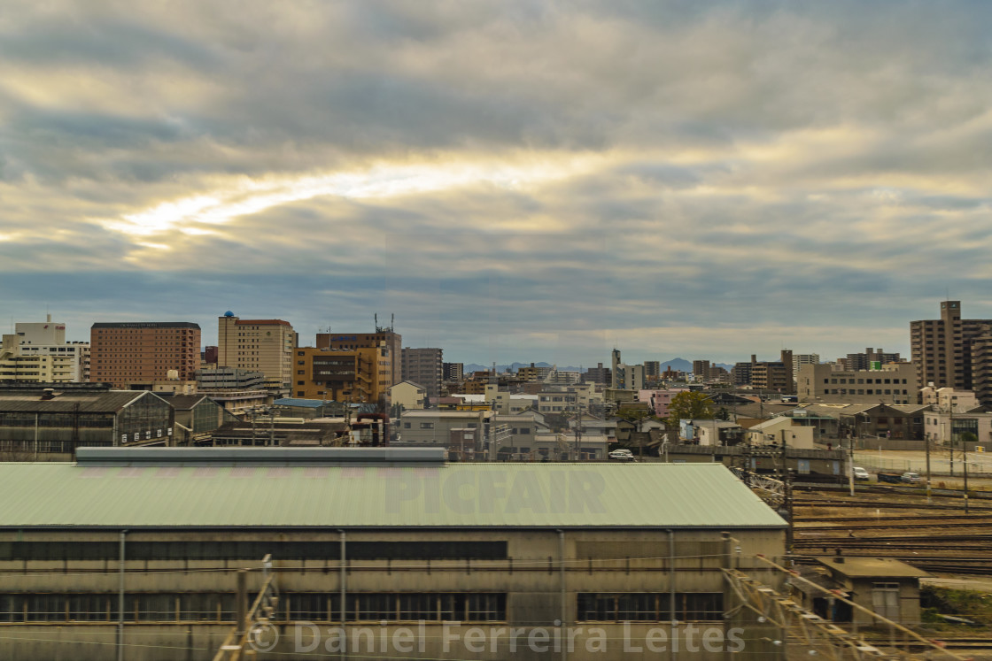 Japanese Urban Scene Train Point Of View License Download Or Print For 12 40 Photos Picfair